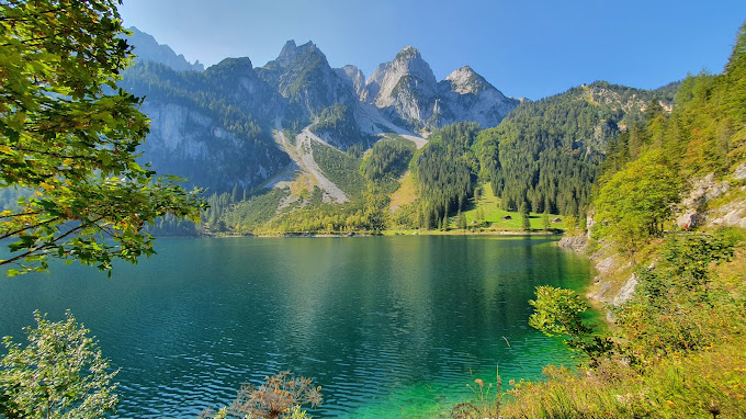 Vorderer Gosausee stand up paddle